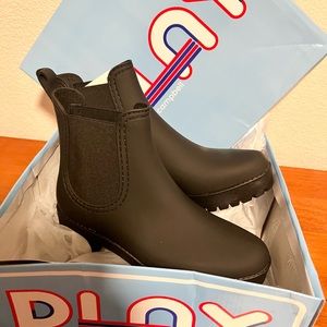 Jeffrey Campbell Cloudy Waterproof Chelsea Rain Boot